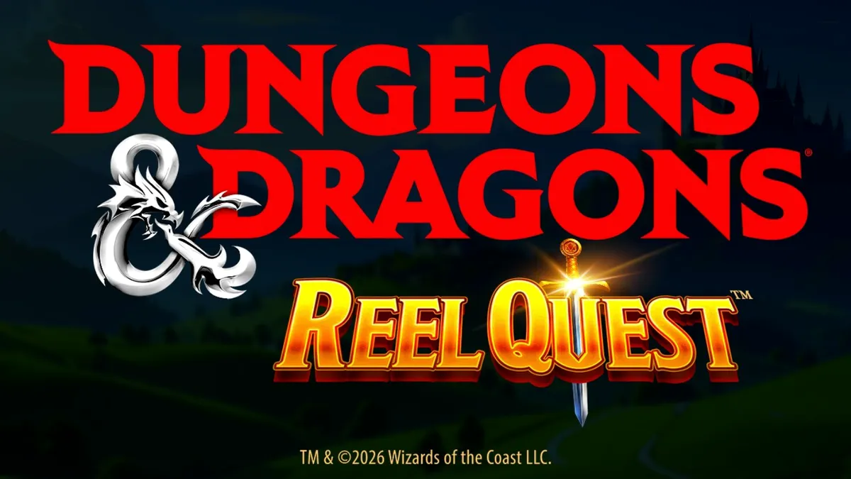 Dungeons & Dragons Reel Quest स्लॉट गेम का एक दृश्य जिसमें जादुई वातावरण और आरपीजी तत्व दिखाई दे रहे हैं